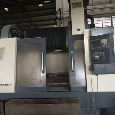 機械廠急售二手[海天HTM-850G龍門加工中心]二手數(shù)控龍門BT50齒輪頭